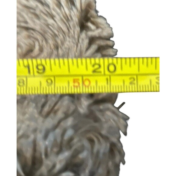 Peace & Pearls Faux Fur Wrap Shawl Infinity Scarf Cowl Rosette Plush One Size - Picture 8 of 9